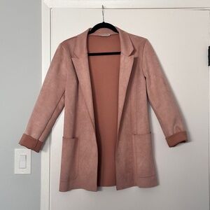 Zara Blush Pink Blazer